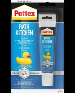 Pattex Silikonefuge Bad & Køkken - Transparent| Fugemasse Og Silikone
