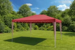 Pavillon 3 x 4 m - rød| Pavilloner, Partytelte Og Tilbehør