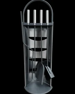 Heatmax Pejsesæt 5 dele - stål| Brændeovnstilbehør