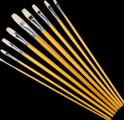 Penselsæt 9 stk| Hobbypensler