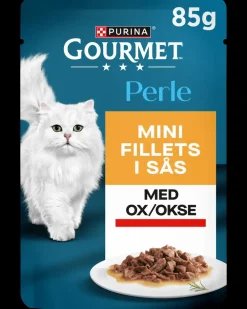 Gourmet Perle vådfoder - okse 85 g| Hundefoder, Kattemad Og Godbidder