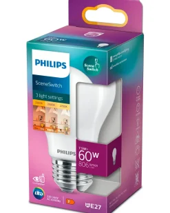 PHILIPS LED-pære Scene Switch E27| Led-Pærer