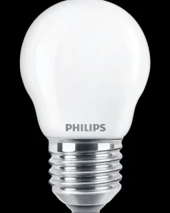 PHILIPS LED-pære 4,3W E27 P45 2-pak| Led-Pærer