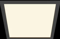 PHILIPS Loftlampe panel Scene 30x30cm 12W - sort| Loftslamper Og -Pendler