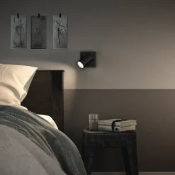 PHILIPS Spotlampe Kosipo GU10 1 spot - sort| Loftslamper Og -Pendler