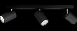 PHILIPS Spotlampe Kosipo GU10 3 spot - sort| Loftslamper Og -Pendler