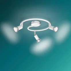 PHILIPS Spotlampe Limbali GU10 3 spot - hvid| Loftslamper Og -Pendler