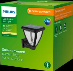 PHILIPS Vapora - solcellevæglampe| Solcellelamper