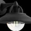 PHILIPS Væglampe Cormorant E27 - sort| Udendørs Væglamper