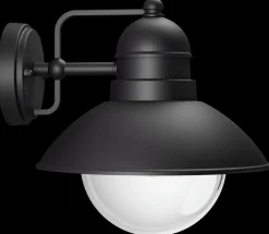 PHILIPS Væglampe Hoverfly E27 - sort| Udendørs Væglamper