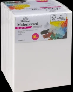 Phoenix Malerlærred 18 x 24 cm 10-pak| Malerlærreder