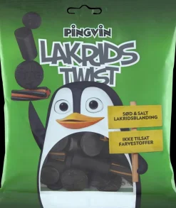Toms PINGVIN Lakrids Twist 275 g| Slik