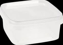 Plastbøtte med låg 1,6 l Firkantet| Øvrige Køkkenartikler