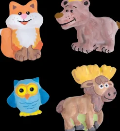 Playbox Gips form - skovens dyr| Øvrigt Legetøj