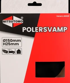 Mitsutomo Polersvamp Ø150 mm H. 25 mm| Voks Og Polering