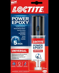 Loctite Power Epoxy Universallim - Transparent 25| Lim Og Klæber