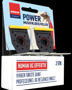 BORUP Expert Power Musefælde - 2 stk| Mus- Og Rottefælder