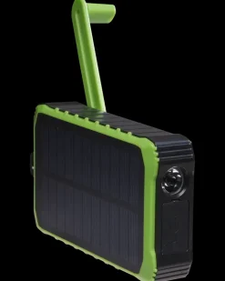 Denver Powerbank med Solcelle og Håndsving| Mobiltilbehør