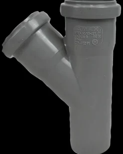 PP grenrør 50/50 mm x 45°| Afløbsrør