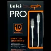 Leki Denmark PRO USB-C til Lightning Kabel - 1 meter hvid| Mobiltilbehør