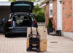 ProBuilder Sammenklappelig Vogn 2-i-1| Have- Og Trækvogne|Sækkevogne