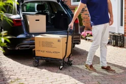 ProBuilder Sammenklappelig Vogn 2-i-1| Have- Og Trækvogne|Sækkevogne