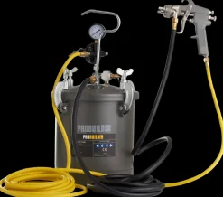 ProBuilder Trykluft sprøjtemalertank 9,5 L| Blæse- Og Malerpistoler
