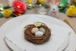 Påskeæg i rede 3-pak| Dekoration