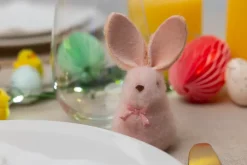 Påskehare H. 8 cm 3-pak| Dekoration