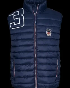 KINGSHILL Polo Club Puffer Vest - Navy| Jakker Og Veste