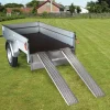 Rampesæt lige 200 x 20 x 3 cm 400 kilo| Rampesæt Til Trailer