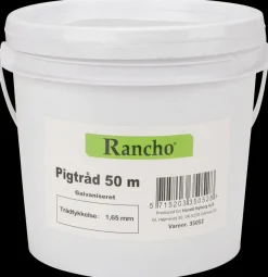 Rancho Pigtråd galvaniseret 50 m| Trådvæv