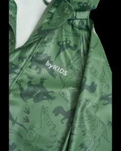 byKIDS Regntøj til børn - grøn| Regntøj