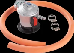 Regulator med slange og manometer| Reserve- Og Løsdele|Gasslanger Og -Regulatorer