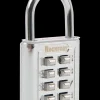Rockfort Hængelås med kode 35 mm 8 cifre| Hængelåse