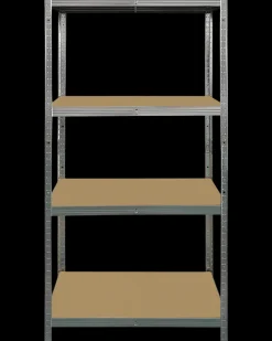 Rockfort Stålreol med 4 hylder 180 x 90 x 40 cm| Stålreoler