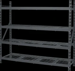 Rockfort Stålreol med 4 hylder 183 x 196 x 60 cm| Stålreoler