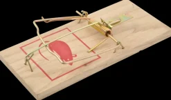 Rotteklapfælde træ| Mus- Og Rottefælder