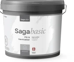 SagaBasic Filt & Vævklæber - 5 liter| Vævlim Og Vævfylder