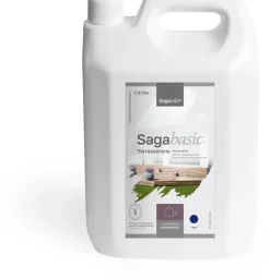 SagaBasic Terrasserens - 2,5 liter| Kemi Og Rengøring|Træbeskyttelse Og -Olie