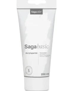 SagaColor Acrylspartel - 200 ml| Spartelmasse Og Reparation