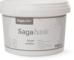 SagaColor Super Letfiller - 500 ml| Spartelmasse Og Reparation