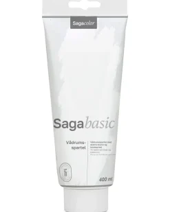 SagaColor Vådrumsspartel - 400 ml| Spartelmasse Og Reparation