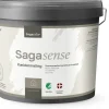 SagaSense Kældermaling Glans 3 Hvid - 5 liter| Maling Indendørs