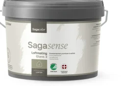 SagaSense Loftmaling 3 - 2,5 liter hvid| Maling Indendørs