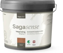 SagaSense Vægmaling 7 - 5 liter modehvid| Maling Indendørs