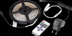 Sartano Flexstrip med LED og fjernbetjening 5 meter| Lyslister