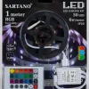 Sartano Flexstrip RGB LED og fjernbetjening - 1 meter| Lyslister