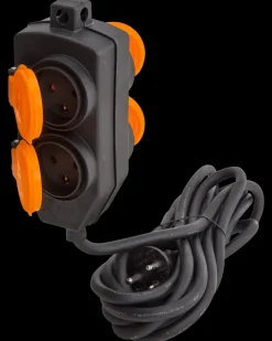 Sartano Fordelerboks 4 udtag| Stikdåser