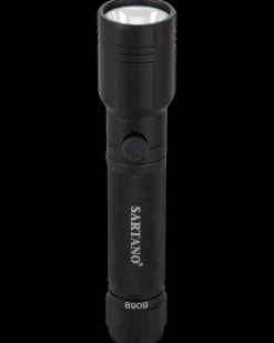 Sartano Lygte 5 W genopladelig og aluminiumshus| Pandelamper Og Lommelygter